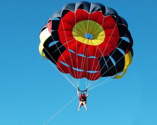 parasailing